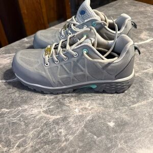 NAUTILUS N2159 Safety Toe Comfort Work Sneakers Women's Size 7.5 WIDE, Gray